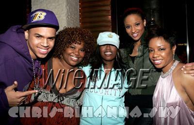 la famille de chris brown